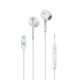 Celly UP1300TYPECWH auriculares alámbricos intrauditivos USB-C blanco
